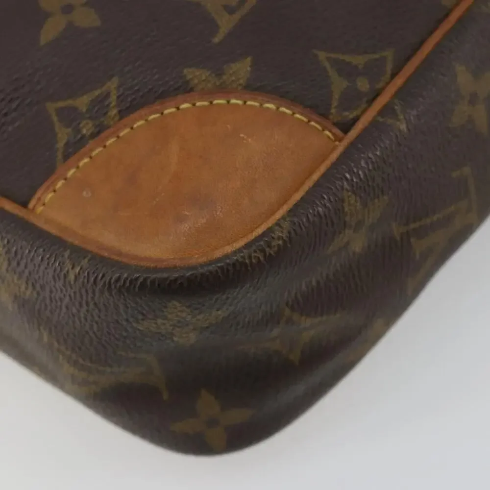 Louis Vuitton Monogram Compiegne 28 Clutch Bag Brown